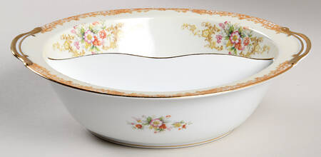 Cereus Round Divided Vegetable Bowl