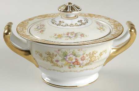 Cereus Sugar Bowl & Lid