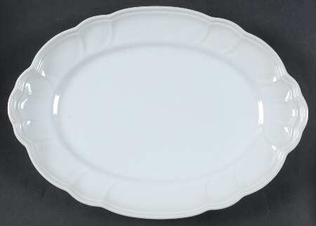 Centennial White 14" Oval Serving Platter