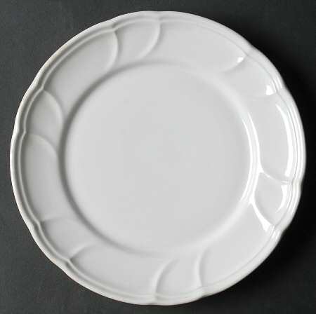 Centennial White Salad Plate