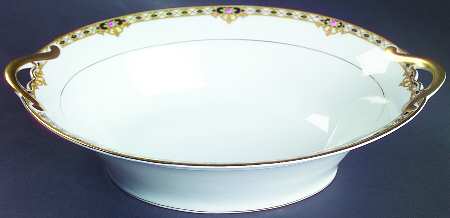 The Ceylon 10" Oval Vegetable Bowl