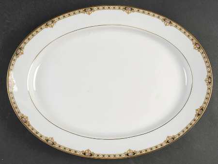 The Ceylon 16" Oval Serving Platter