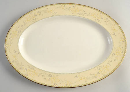 Chalfonte 16" Oval Serving Platter