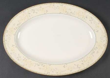 Chalfonte 14" Oval Serving Platter