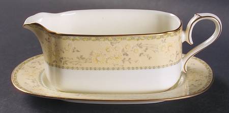 Chalfonte Gravy Boat & Underplate (Relish/Butter)