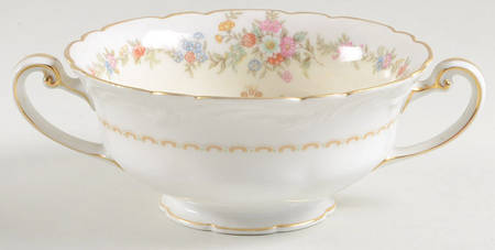 Chablis Footed Cream Soup Bowl