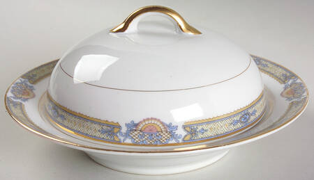 Chalfont Round Covered Butter