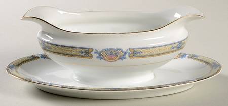 Chalfont Gravy Boat with Attached Underplate