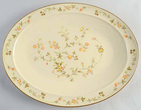 Champagne 16" Oval Serving Platter