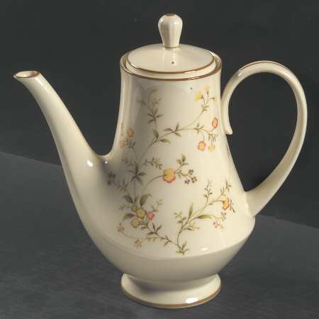 Champagne Coffee Pot & Lid