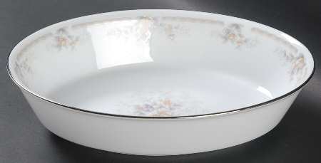 Chambray 9" Oval Vegetable Bowl