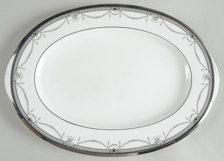 Chamberlain 12" Oval Serving Platter