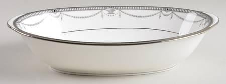 Chamberlain 10" Oval Vegetable Bowl