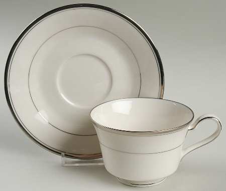 Champlain Footed Cup & Saucer Set