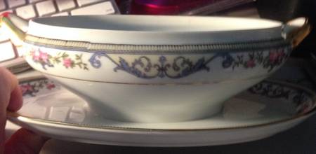 Chanlake Gravy Boat w/Attached Underplate No Lid