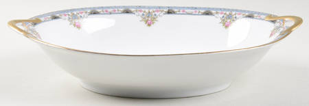 Chanazure 10" Oval Vegetable Bowl