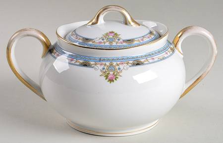 Chanazure Sugar Bowl & Lid