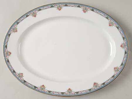 Chanazure 13" Oval Serving Platter