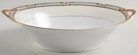 Chanbard 10" Oval Vegetable Bowl