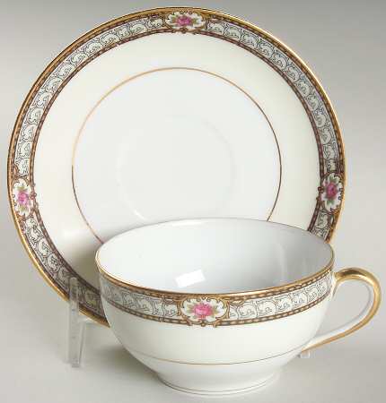 Chanbard Flat Cup & Saucer Set
