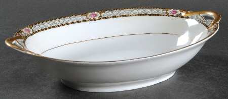 Chanbard 9" Oval Vegetable Bowl