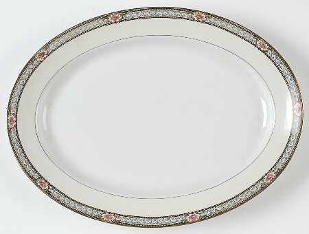 Chanbard 13" Oval Serving Platter