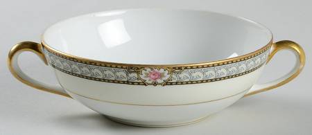 Chanbard Flat Cream Soup Bowl
