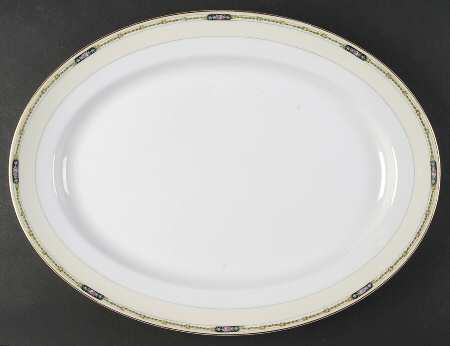Chandova 16" Oval Serving Platter
