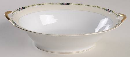 Chandova 10" Oval Vegetable Bowl