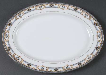 Chandella 10" Oval Serving Platter