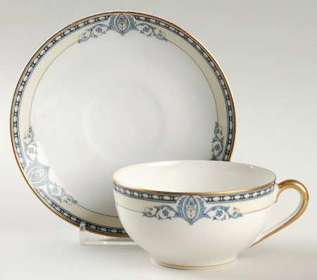 Chanesta Flat Cup & Saucer Set