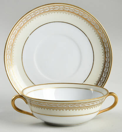 Chanfaire Flat Cream Soup & Saucer Set