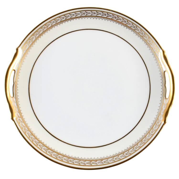 Chanfaire Handled Cake Plate