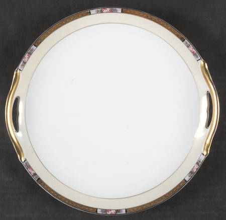 Chanossa Handled Cake Plate