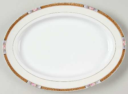 Chanossa 10" Oval Serving Platter