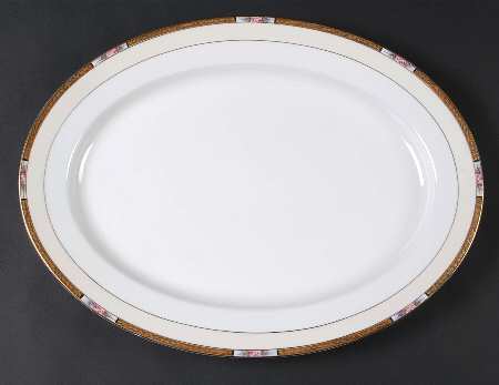 Chanossa 16" Oval Serving Platter