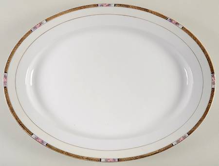 Chanossa 14" Oval Serving Platter
