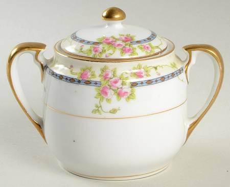 Chanrose Mini Sugar Bowl & Lid