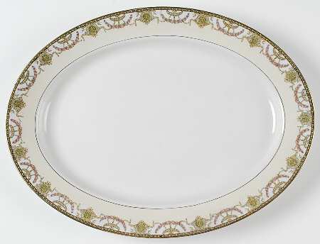 Chantaro 16" Oval Serving Platter