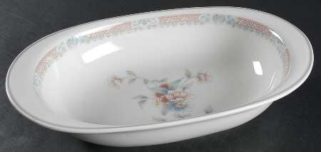 Chanteuse 10" Oval Vegetable Bowl