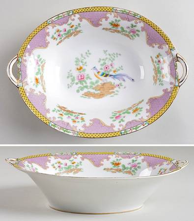 Chanvale 10" Oval Vegetable Bowl
