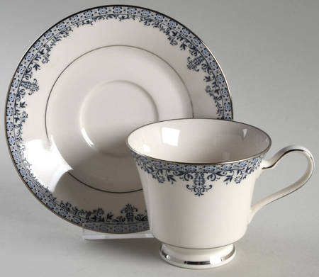Charleston Footed Cup & Saucer Set
