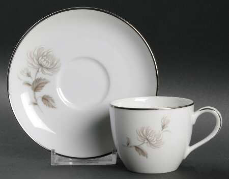 Charlotte Flat Demitasse Cup & Saucer Set