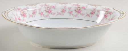 Charmaine 10" Oval Vegetable Bowl