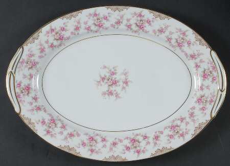Charmaine 13" Oval Serving Platter