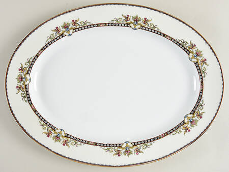 Charmaine 16" Oval Serving Platter