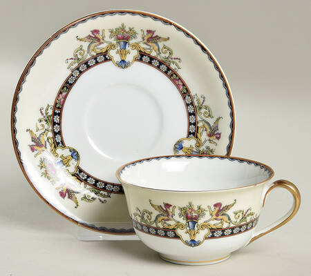 Charmaine Flat Cup & Saucer Set