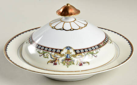 Charmaine Round Covered Butter