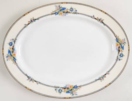 Charmeuse 13" Oval Serving Platter