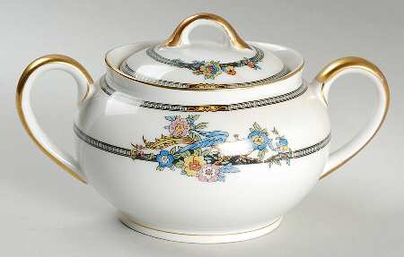 Charmeuse Sugar Bowl & Lid